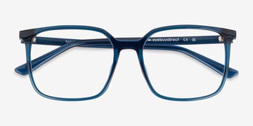 Clear Blue Bailey -  Plastic Eyeglasses