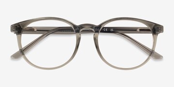 Gray Bubbles -  Plastic Eyeglasses