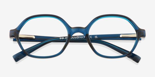 Navy Bennie -  Plastic Eyeglasses
