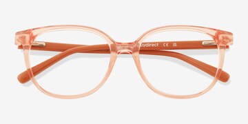 Clear Pink Braylin -  Plastic Eyeglasses