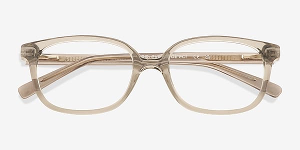 Clear Gray Ferb - Plastic Eyeglasses Clear Gray Ferb - Plastic Eyeglasses