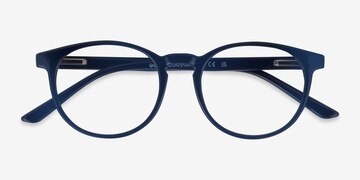 Blue Bubbles -  Plastic Eyeglasses