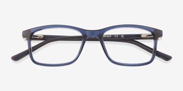Navy Zippy -  Plastic Eyeglasses