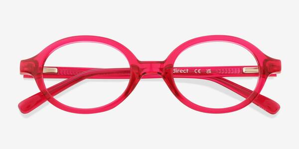 Clear Pink Ferris -  Plastic Eyeglasses