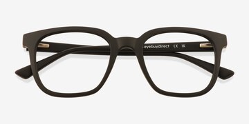 Black Finch -  Plastic Eyeglasses