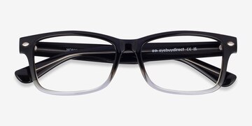 Clear Gray Hobbs -  Plastic Eyeglasses