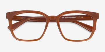 Orange Helena -  Plastic Eyeglasses