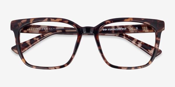 Pink Tortoise Helena -  Plastic Eyeglasses