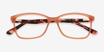 Clear Pink Henri -  Plastic Eyeglasses