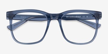 Clear Blue Rowen -  Plastic Eyeglasses