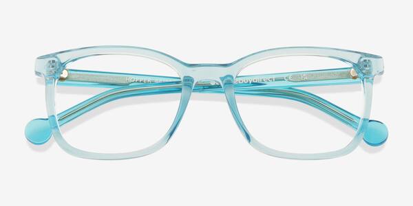 Clear Blue Hopper -  Plastique Lunettes de vue