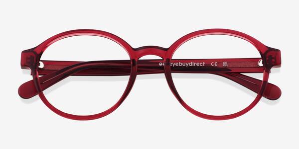Clear Burgundy Hudson -  Plastique Lunettes de vue