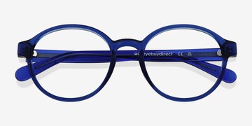 Clear  Blue Hudson -  Plastic Eyeglasses
