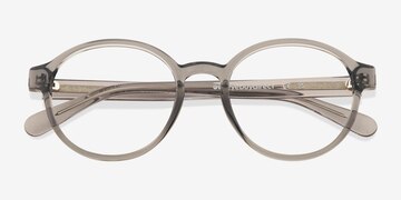 Clear Gray Hudson -  Plastic Eyeglasses