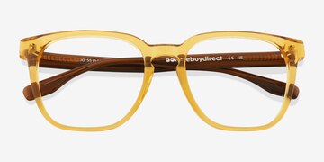 Clear Brown Jo -  Acetate Eyeglasses