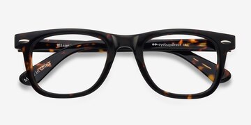 Dark Tortoise Blizzard -  Geek Acetate Eyeglasses