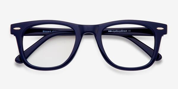 Bleu marine  Blizzard -  Acétate Lunettes de vue