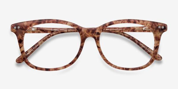 Brown/Floral Brittany -  Acetate Eyeglasses