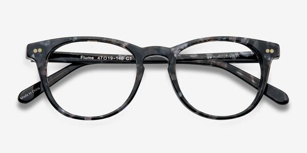 Gray/Floral Flume -  Acétate Lunettes de vue