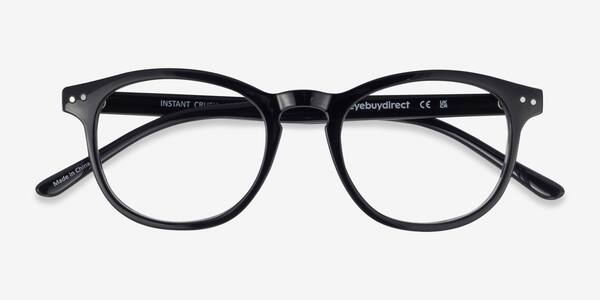 Clear/Black Instant Crush -  Plastic Eyeglasses