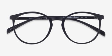 Matte Black Dinah -  Lightweight Plastic Eyeglasses