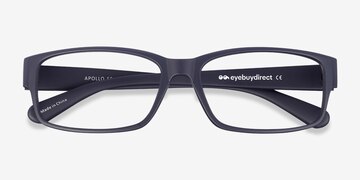 Matte Navy Apollo -  Lightweight Plastic Eyeglasses