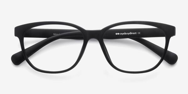 Matte Black Moody -  Plastic Eyeglasses