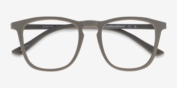  Matte Green  Central -  Lightweight Plastic Eyeglasses