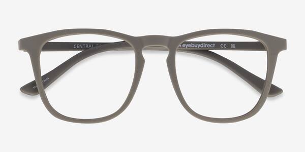  Matte Green  Central -  Plastic Eyeglasses