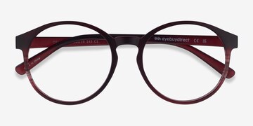 Matte Burgundy Delaware -  Légèreté Plastique Lunettes de vue