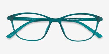 Matte Green District -  Lightweight Plastic Eyeglasses