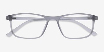 Matte Gray Wyoming -  Légèreté Plastique Lunettes de vue
