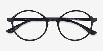 Matte Black Poetic -  Lightweight Plastic Eyeglasses