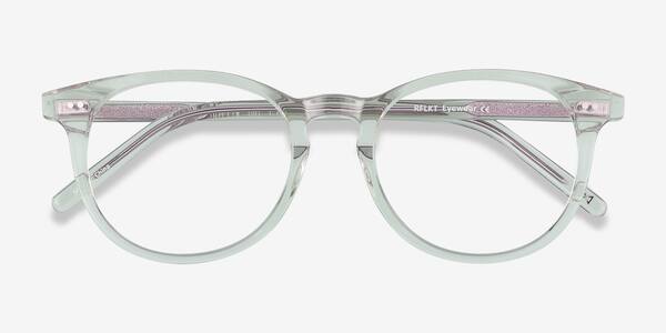 Clear Jade Aura -  Acetate Eyeglasses