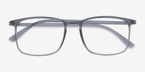 Clear Gray Structure -  Plastic Eyeglasses