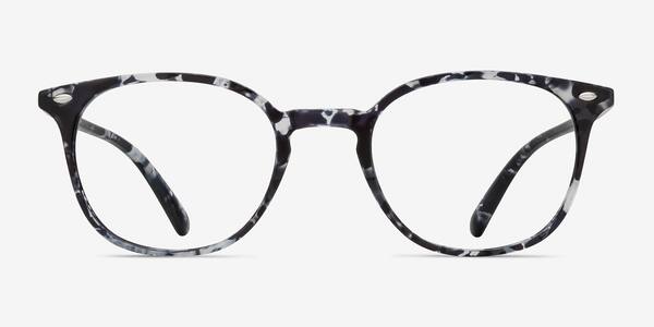 Black Floral Hubris -  Plastic Eyeglasses