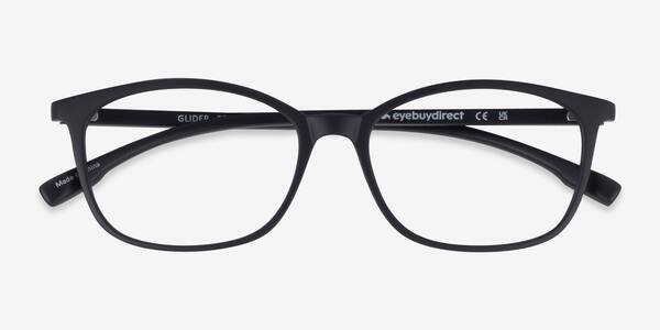 Black Glider -  Plastic Eyeglasses