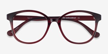 Burgundy The Beat -  Légèreté Plastique Lunettes de vue