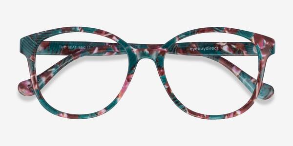 Floral The Beat -  Plastic Eyeglasses