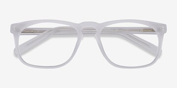 Matte Clear Rhode Island -  Acetate Eyeglasses