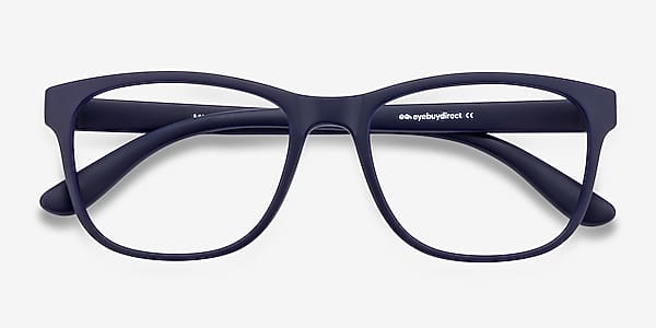 Matte Navy Milo - Plastic Eyeglasses Matte Navy Milo - Plastic Eyeglasses