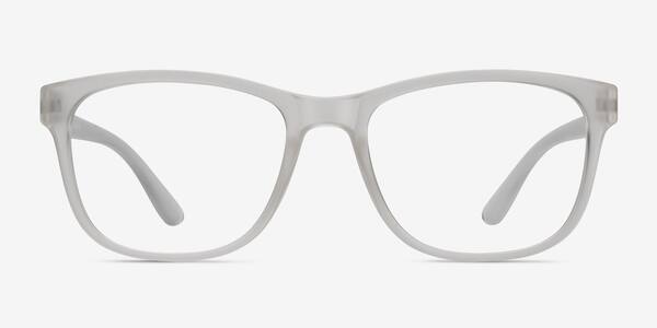 Frosted Clear Milo -  Plastic Eyeglasses