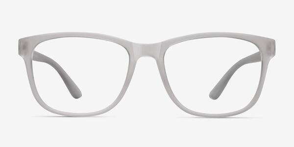 Frosted Clear Milo -  Plastic Eyeglasses