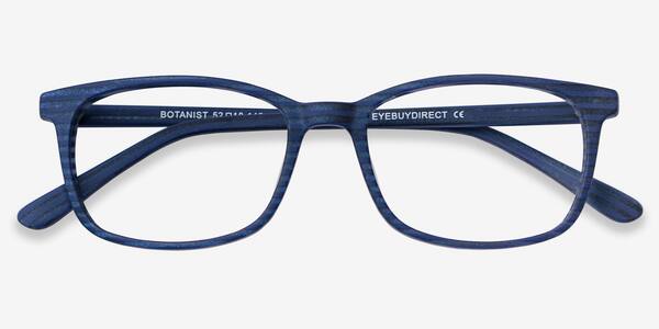 Navy Striped Botanist -  Acetate Eyeglasses