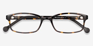 Tortoise Gizmo -  Lightweight Plastic Eyeglasses
