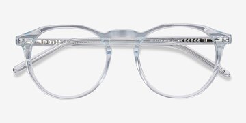 Clear Blue Planete -  Vintage Acetate Eyeglasses