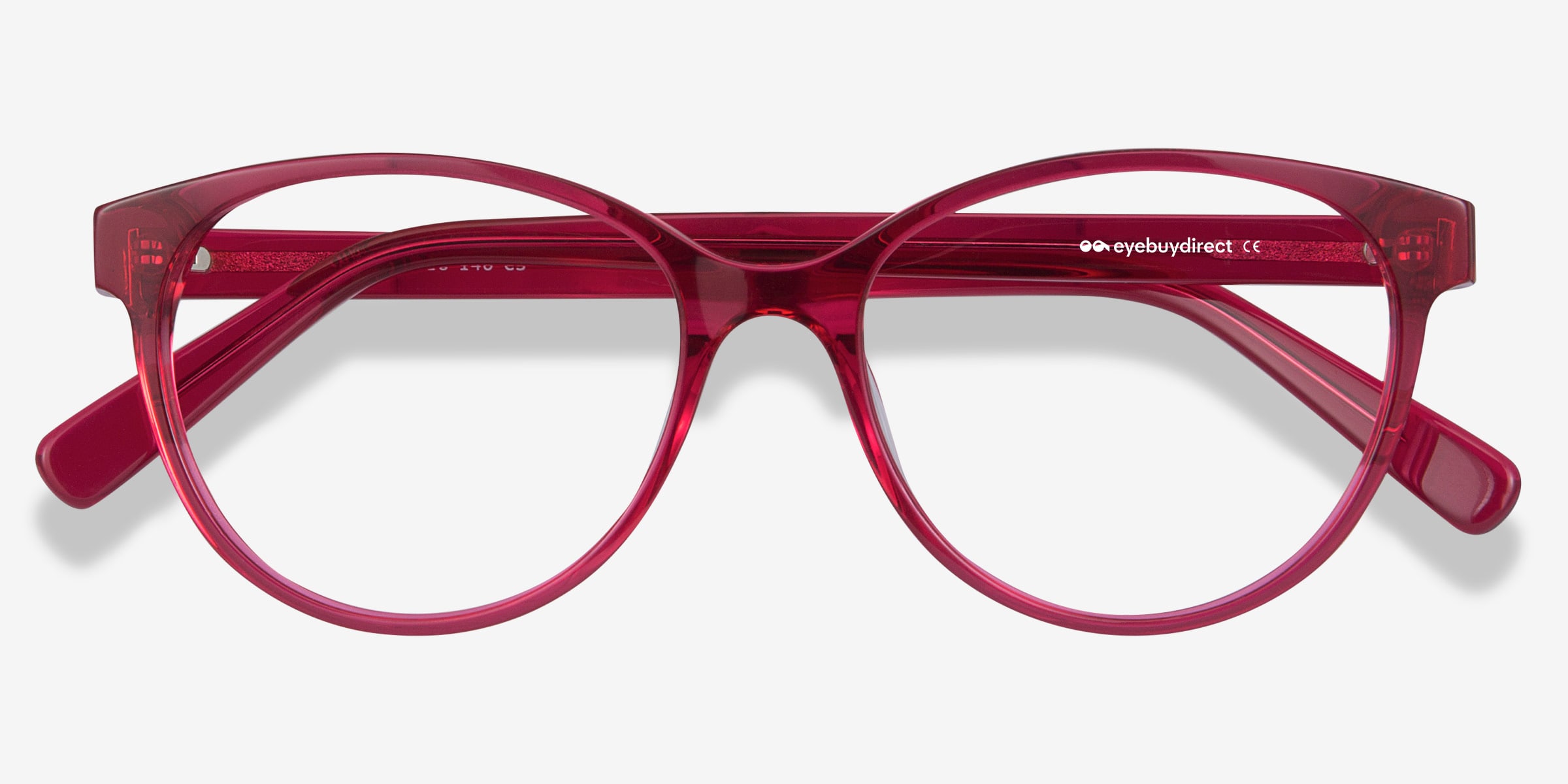 red eyeglass frames for women