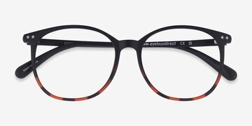 Black Tortoise Lucia -  Lightweight Plastic Eyeglasses