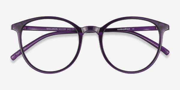 Purple Macaron -  Plastic Eyeglasses