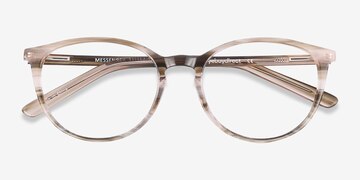 Rayures Messenger -  Légèreté Acétate Lunettes de vue